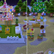 The central camping ground area.
